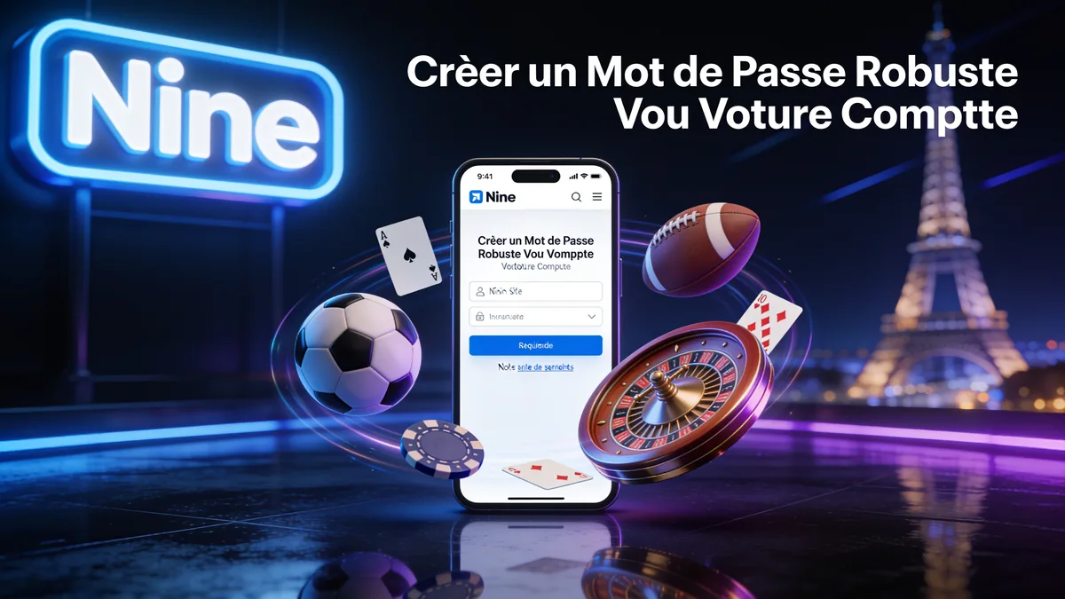 nine casino en France — Créer un Mot de Passe Robuste pour Votre Compte